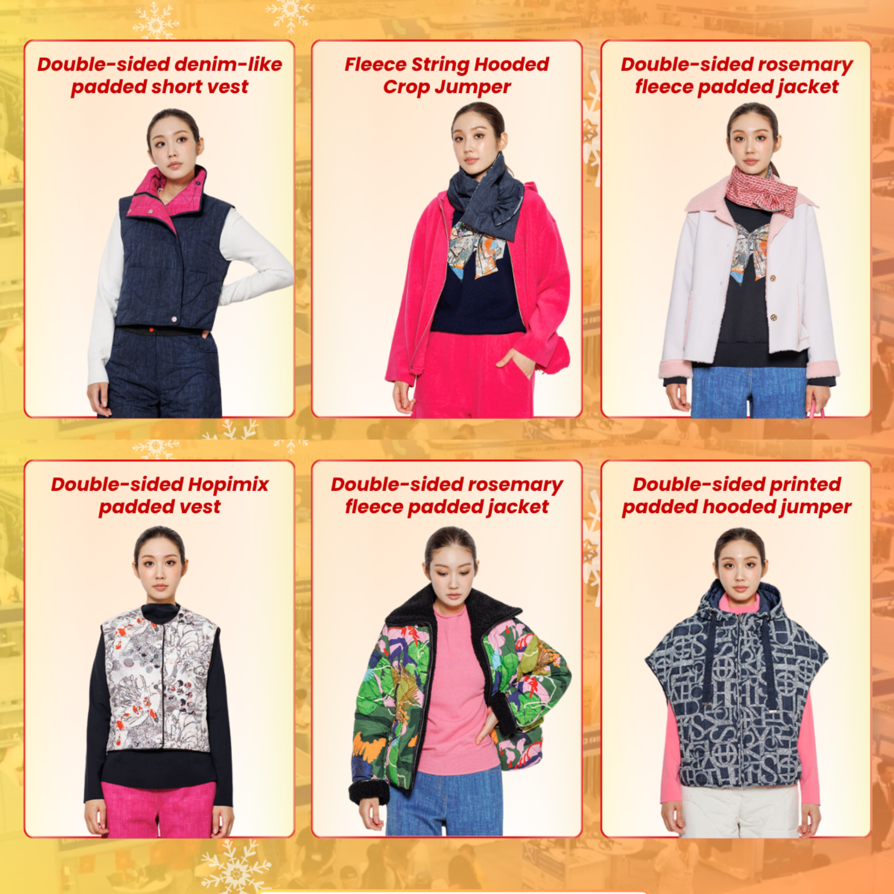 Tìm nguồn hàng sĩ cuối năm: Bộ sưu tập Thời trang Thu Đông đa dạng từ châu Á